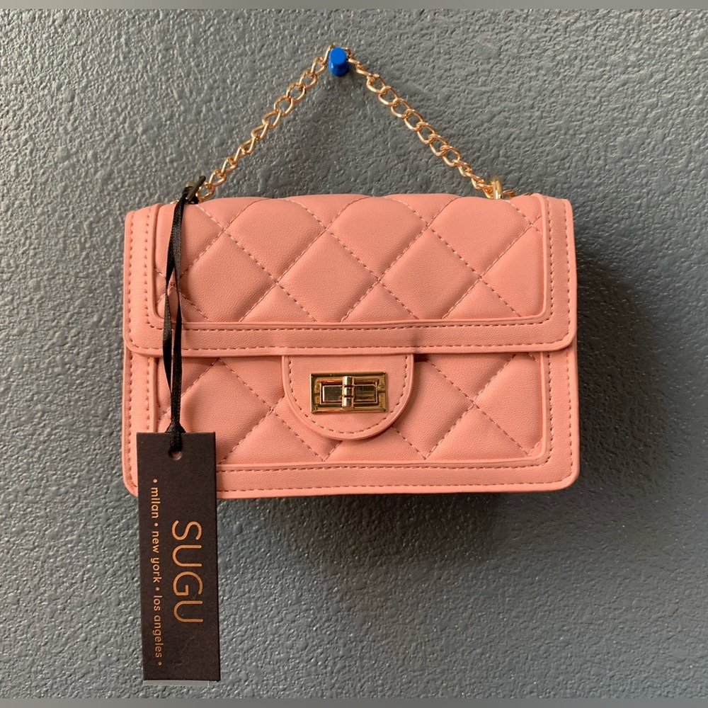 SG SUGU Small Quilted Crossbody Bag